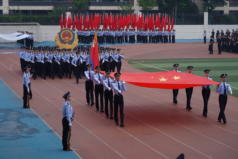 安徽警官职业学院2024年体育大会顺利召开(图3)