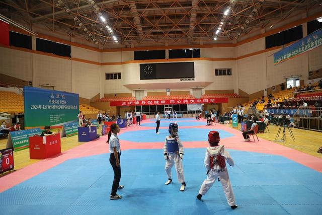 “中国体育彩票杯”2024年北京市体育传统项目学校跆拳道比赛成功举办(图5)