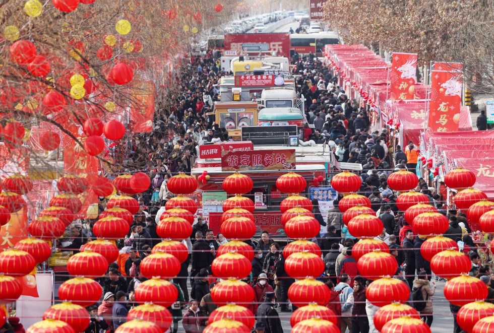 “中国红”闪耀新春(图1) “中国红”闪耀新春(图1)