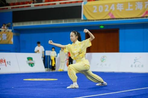 2024年上海市青少年体育俱乐部联赛武术比赛顺利举行(图5)