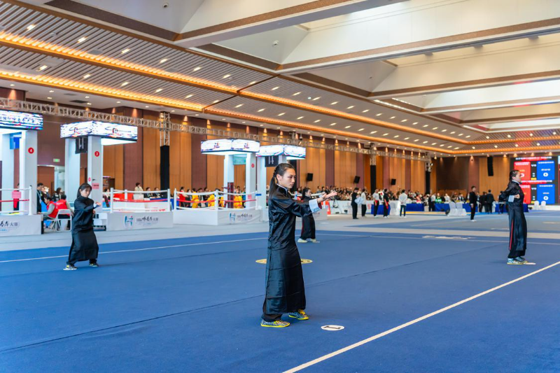 71个项目冠军出炉！2024年国际咏春拳大赛首日活力“拳”开(图2)
