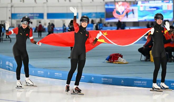 遥遥领先!亚冬会最新奖牌榜:中国队是韩国队的两倍金牌更多(图3) 遥遥领先!亚冬会最新奖牌榜:中国队是韩国队的两倍金牌更多(图3)